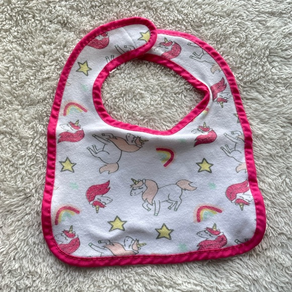 10pk Baby Girl Bibs - Picture 4 of 11